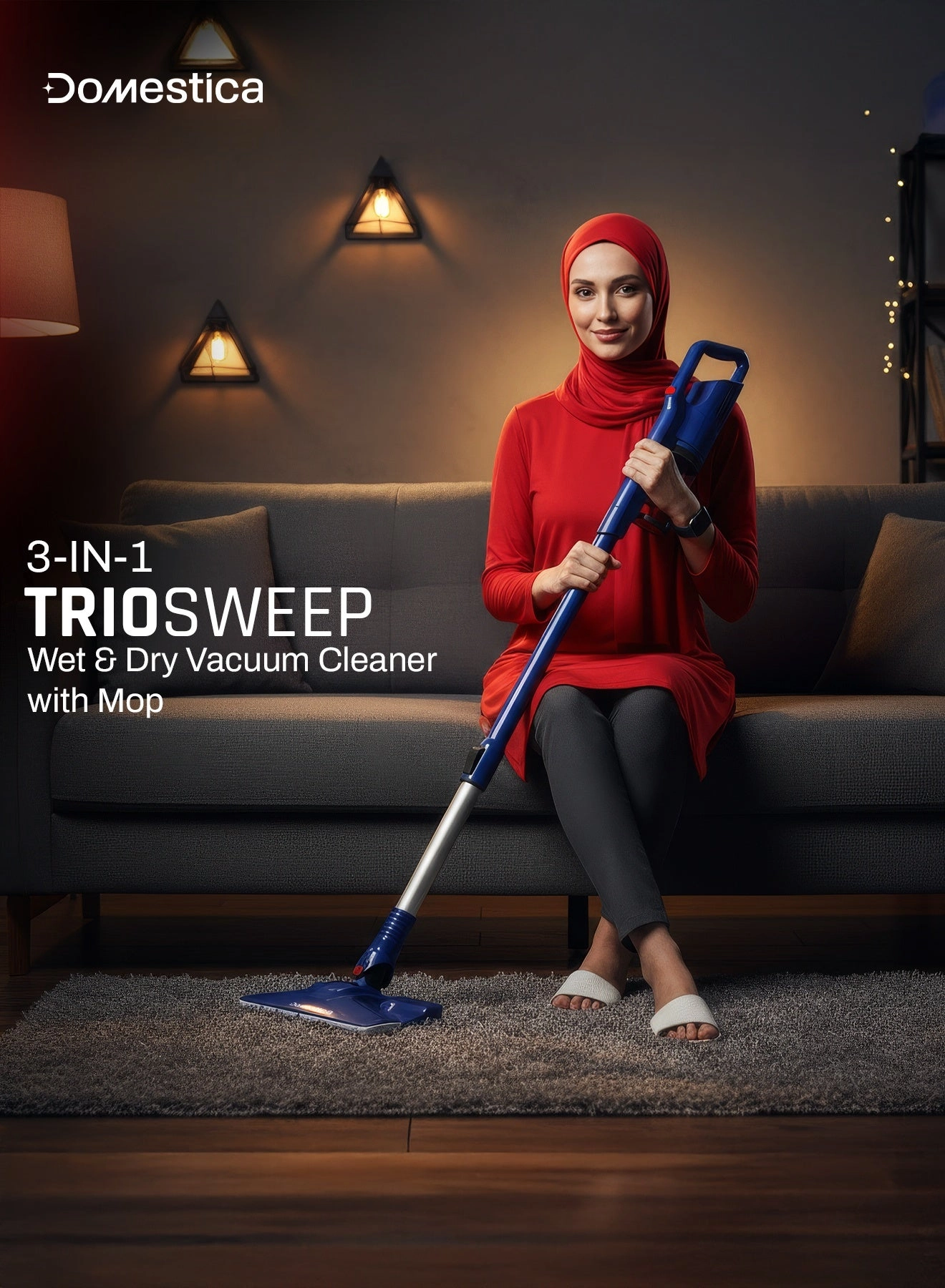 Trio Sweep - 800ml 20,000Pa 600W