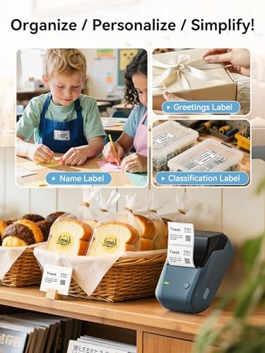 B1 - Label Maker 50*30mm Labels Space Blue