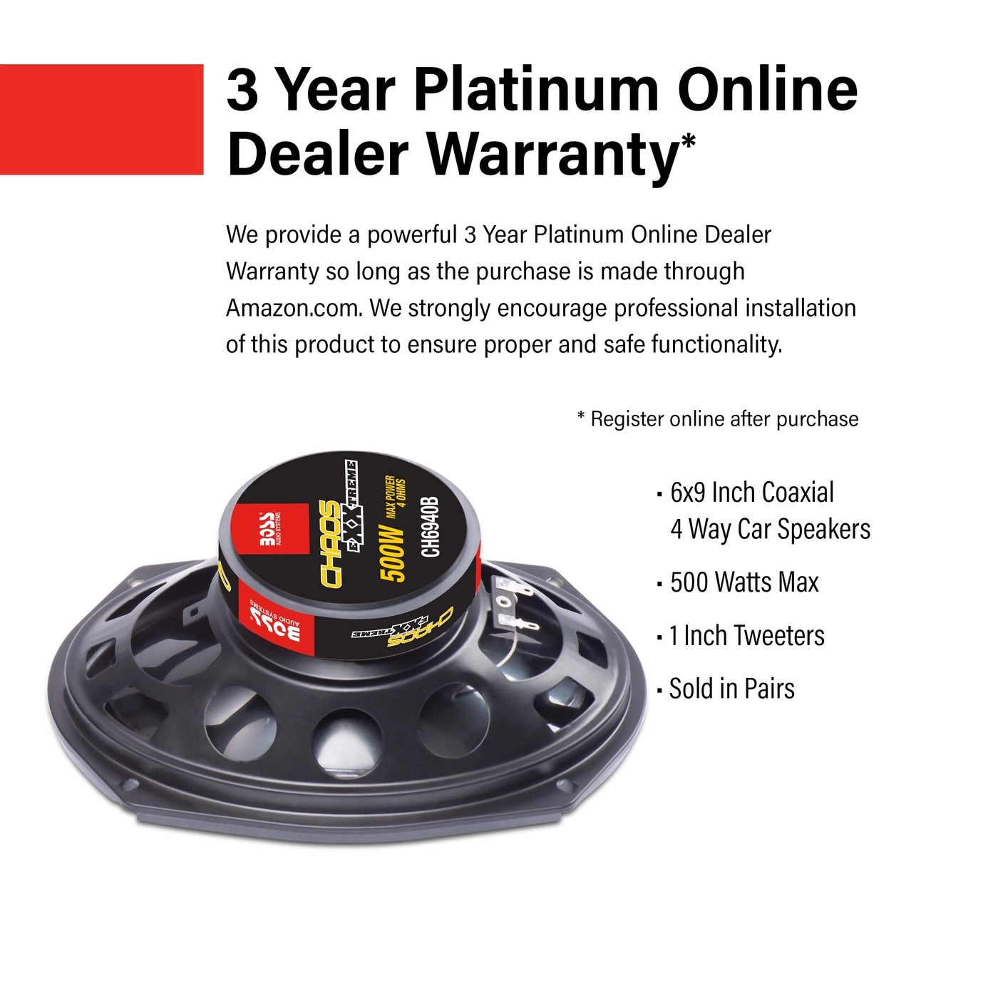 CH6940 - 6x9 Inch 4 Way