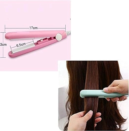 Mini Hair Straightener - Portable Fast Heating Frizz Free
