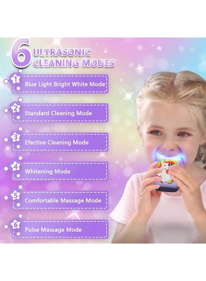 Kids Toothbrush - U-Shaped Ultrasonic 2 Brush Heads