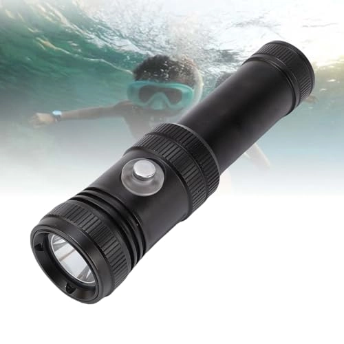 1200 Luminous Flux Dive Light - 50 m Black