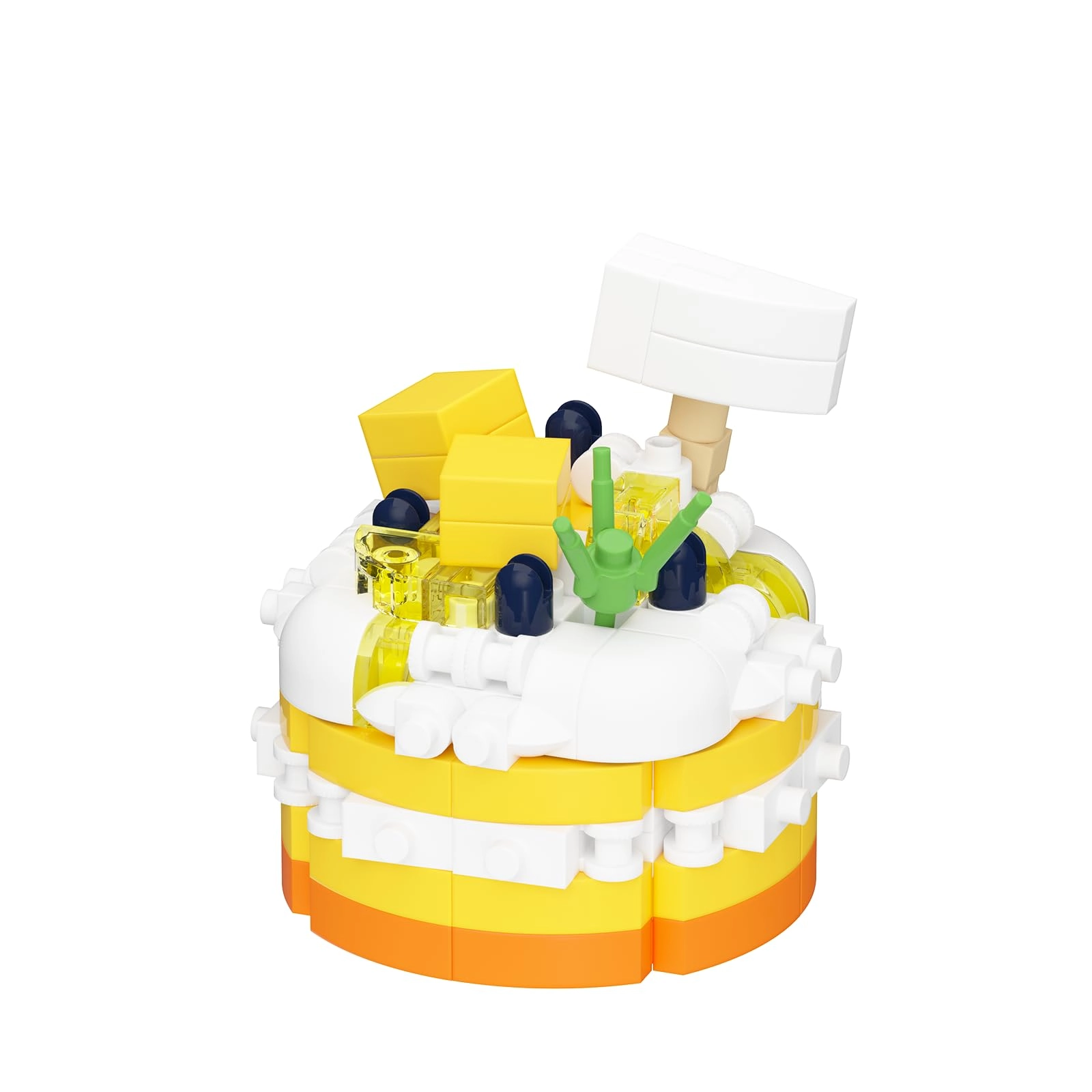 Mini Cake Building Blocks - Chocolate Cake Food Series