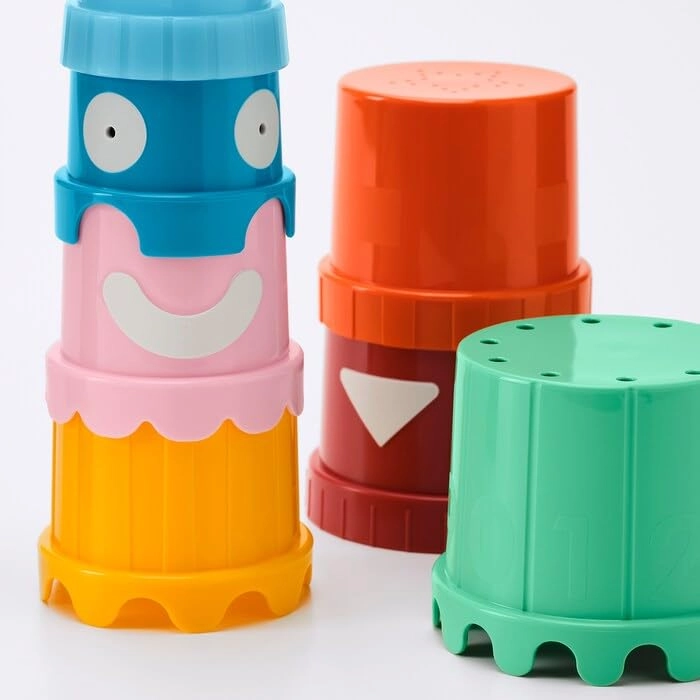 Digital Shoppy Building beakers - 12 months+ 7 pieces