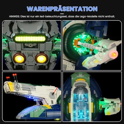 LED Lighting Set for LEGO 75409 Jango Fett's Firespray Class Starship
