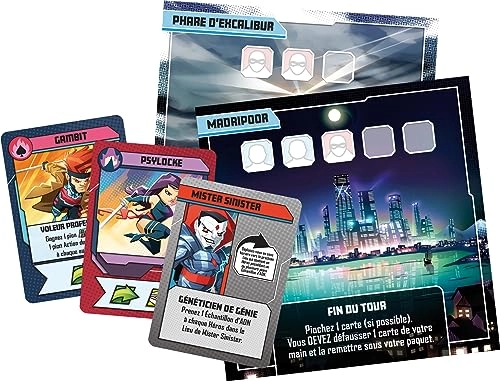 Marvel United: X-Men - Team Bleue - Card Game (French)