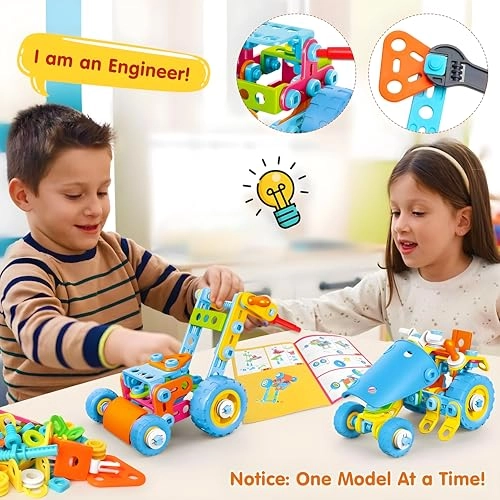 Building Blocks - STEM 6-in-1 118 pcs