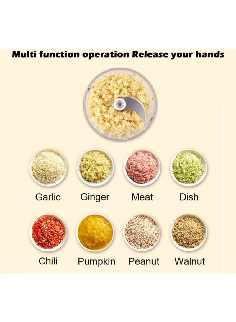 Mini Food Chopper And Processor - 100ml/250ml Wireless Electric