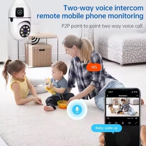 Dual Lens WiFi IP 360° Camera