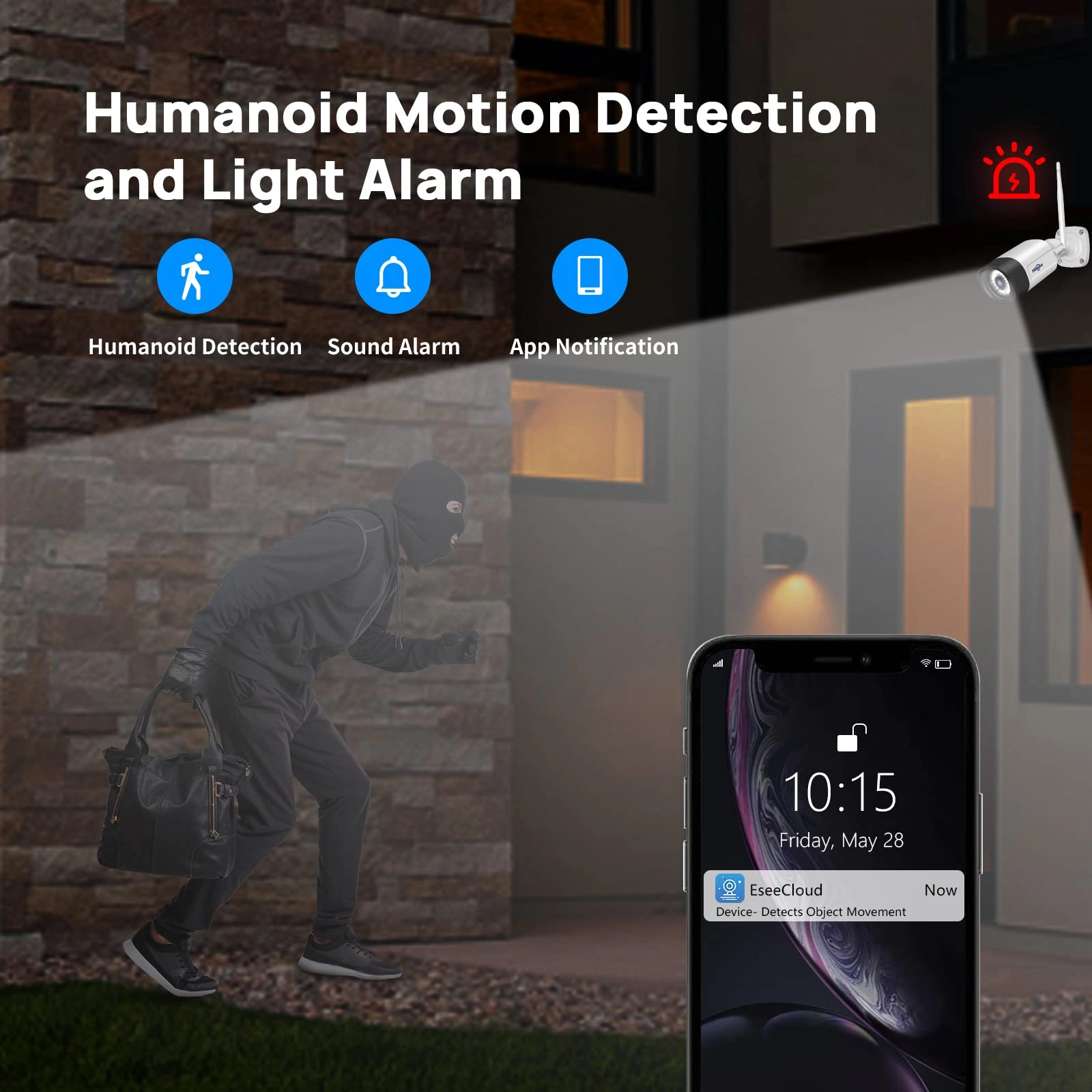 Wireless Security Camera System - 10CH