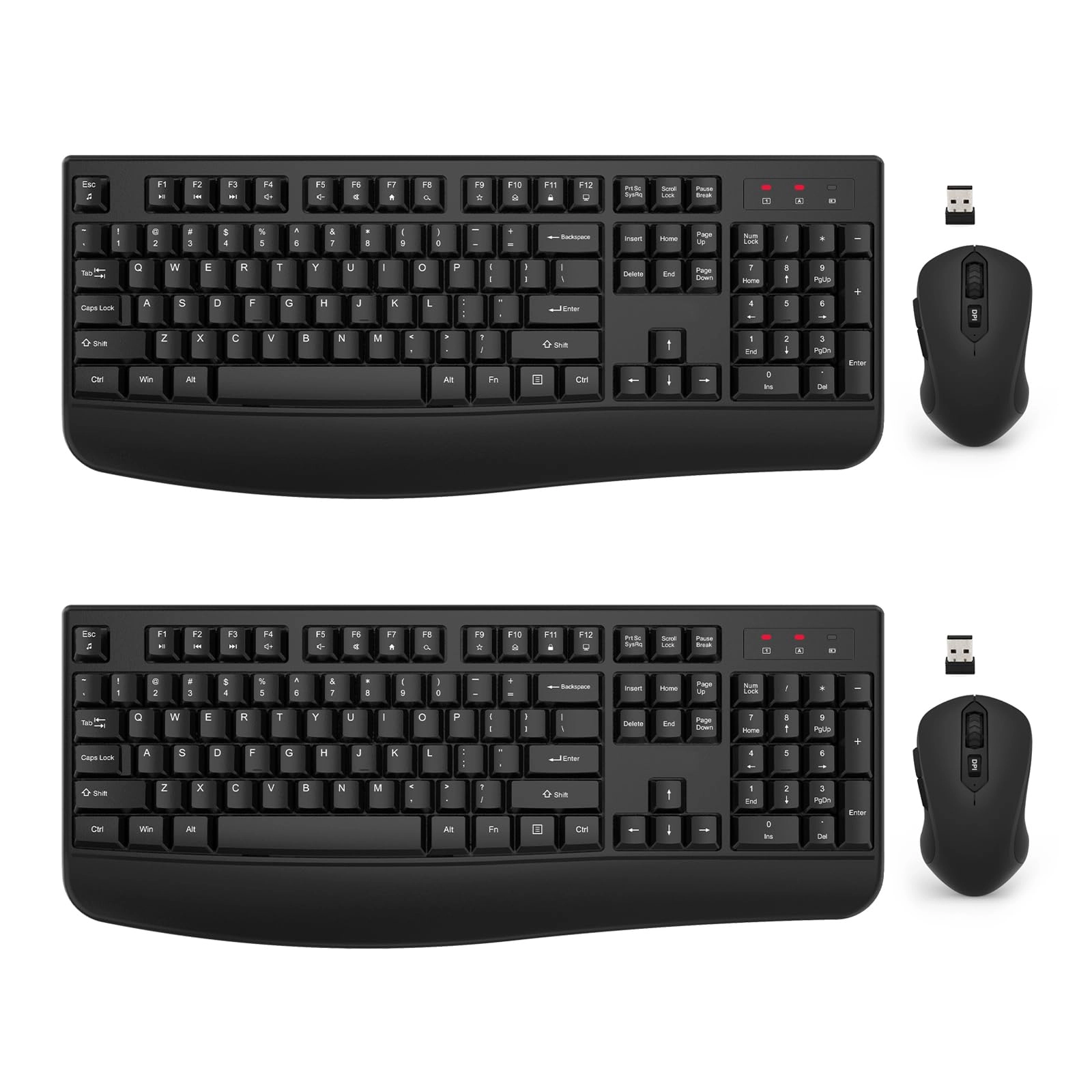 Keyboard and Mouse Combo - QWERTY Wireless