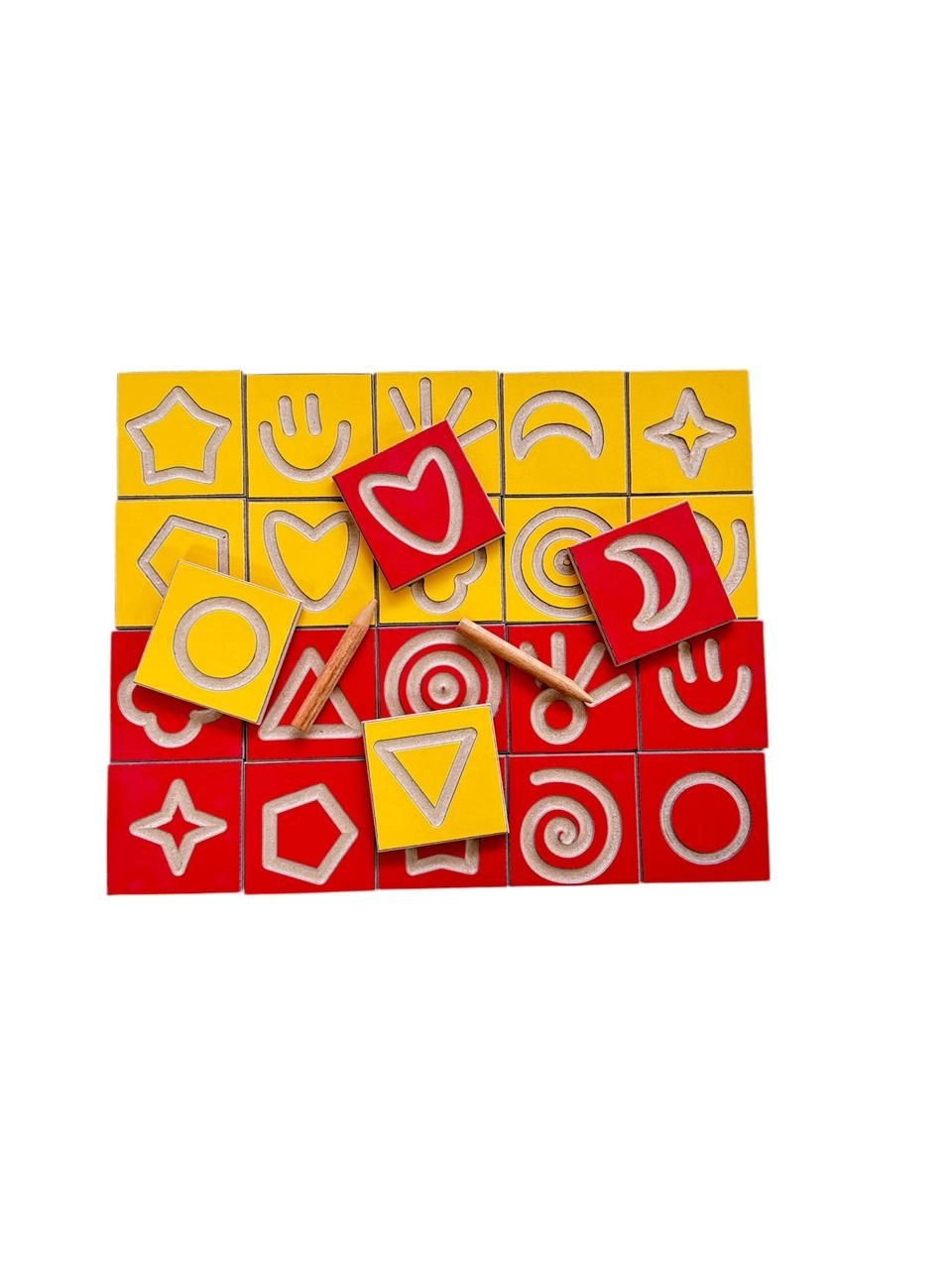 Pre Writing Shapes Set - 3 years and above 24 Pcs