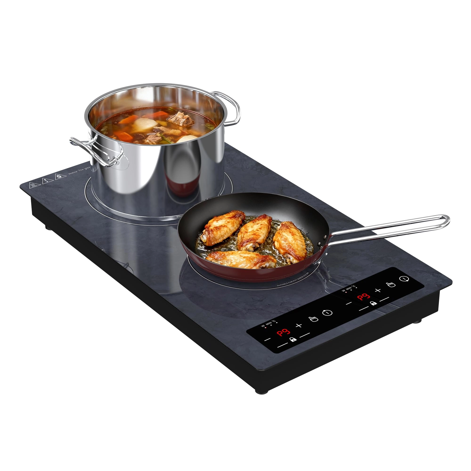 GTKZW Plaque Induction 2 feux Induction hob