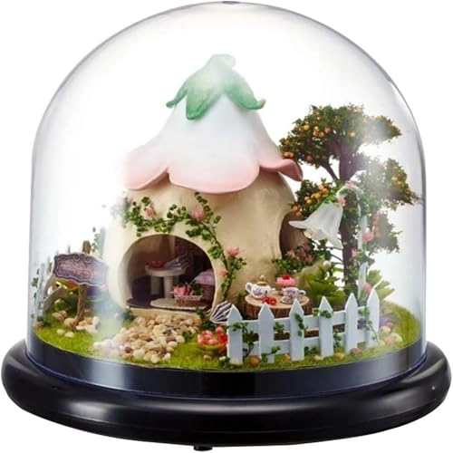 Miniature Wooden Dollhouse Furniture Kit - Creative Room 1:24