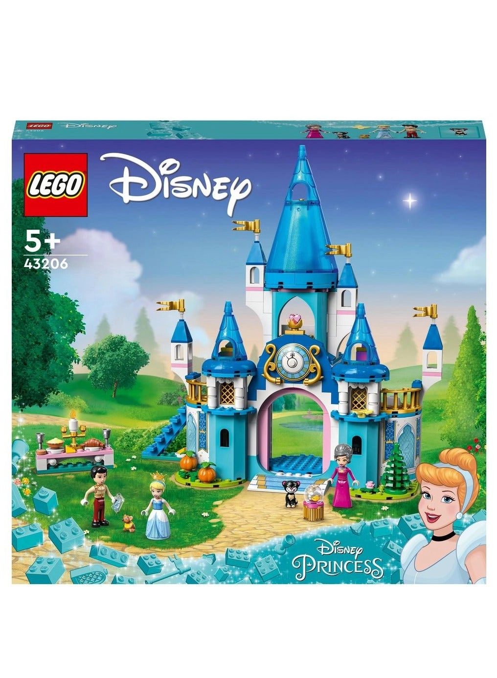 Disney Princess Cinderella and Prince Charming's Castle (43206)