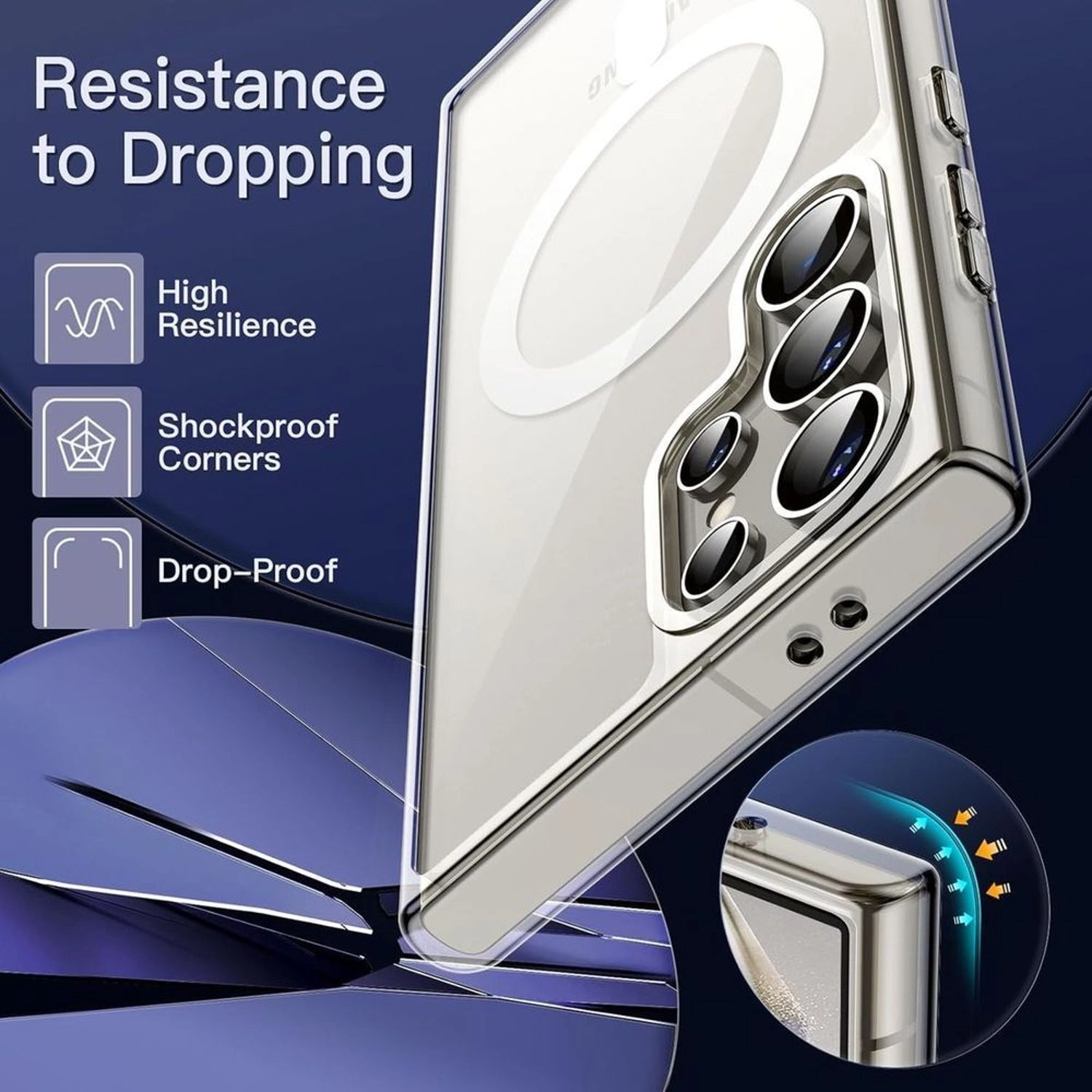 Case Clear Case for Samsung Galaxy S24 Ultra