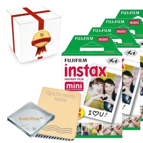 Fujifilm instax mini Film - 50 Sheets 86mm x 54mm