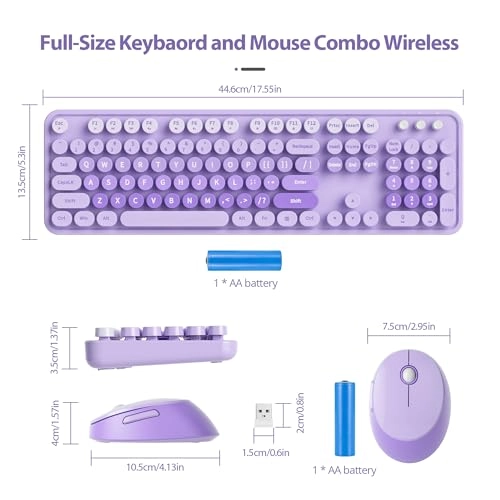 Wireless Keyboard & Mouse Set - US Wireless