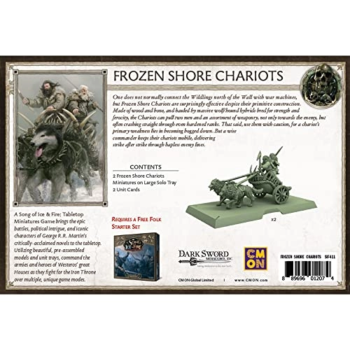 A Song of Ice and Fire Tabletop Miniatures: Frozen Shore Chariots