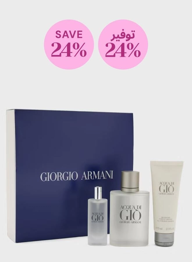 Acqua Di Gio - Eau De Toilette Gift Set