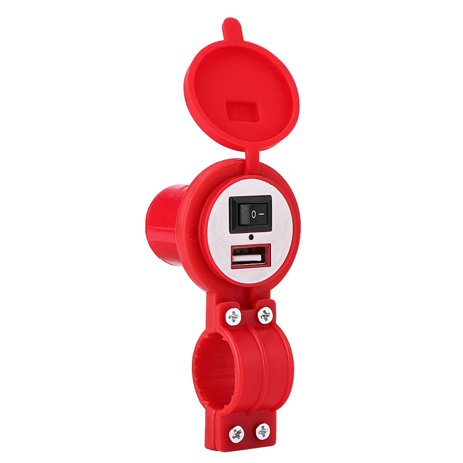 Omquot Motorcycle Waterproof USB Charging Socket - 12-24V 2 Amps