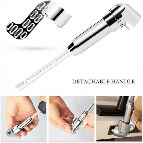 Right Angle Drill Adapter - 2-Piece Set 105 Degree