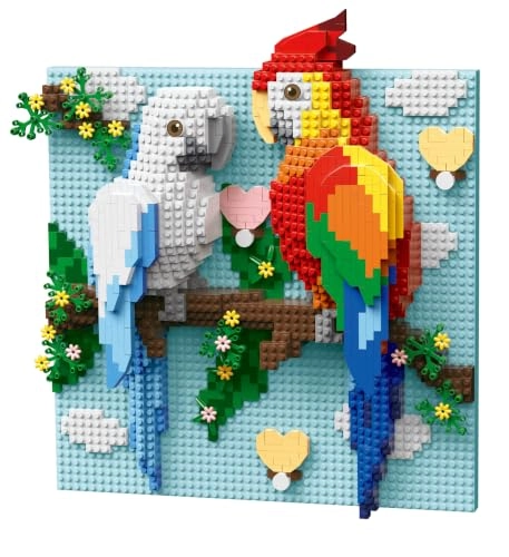 Parrot Couple - 1600+ pcs