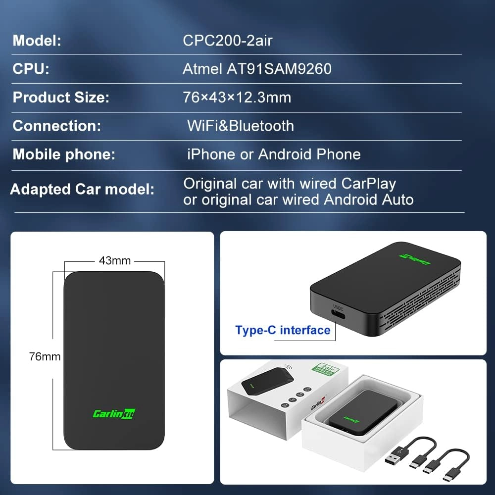 2Air - Wireless Dongle Black