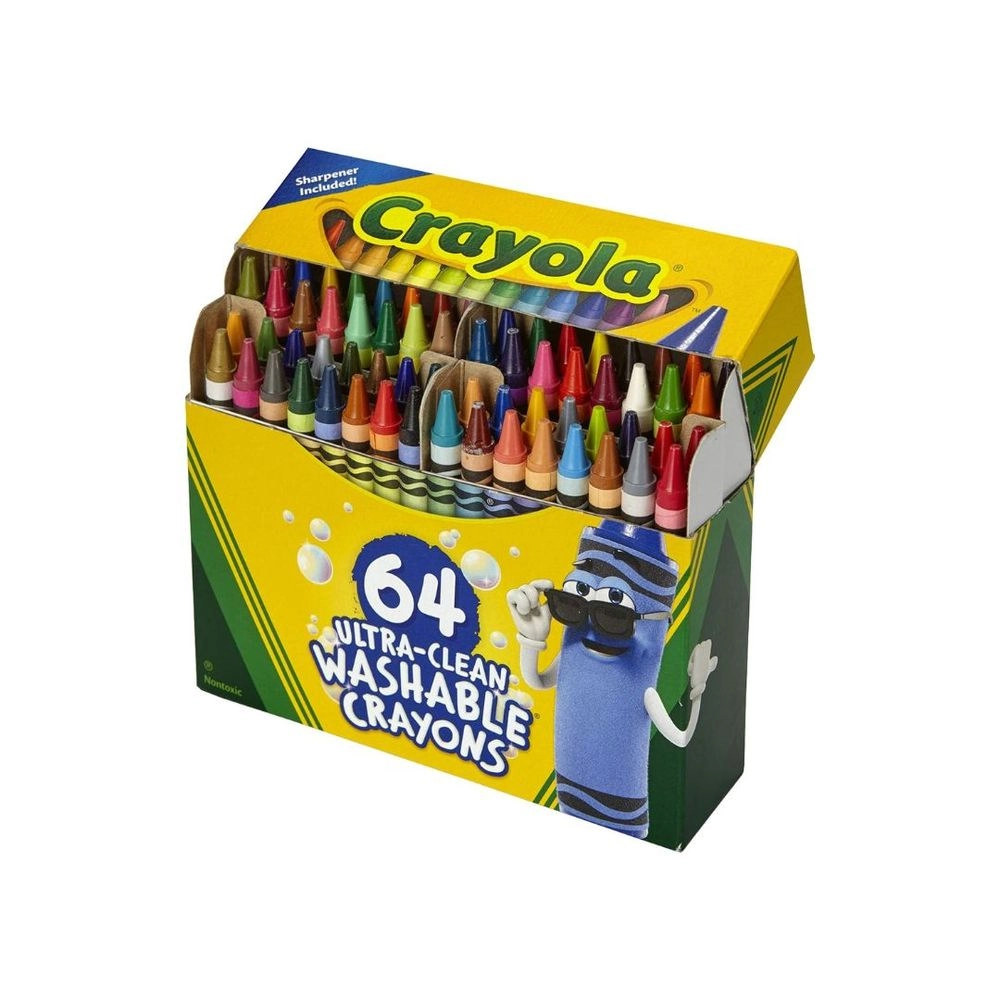 Crayola Ultra Clean Washable Crayons - 64 piece(s)