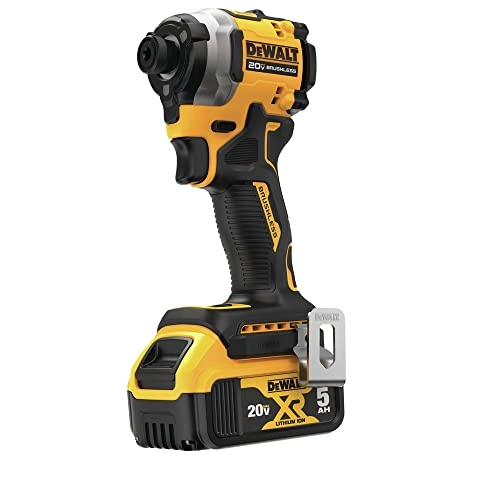 Atomic 20V MAX 1/4 in. Brushless Cordless 3-Speed Impact Driver - 5 Amp Hours