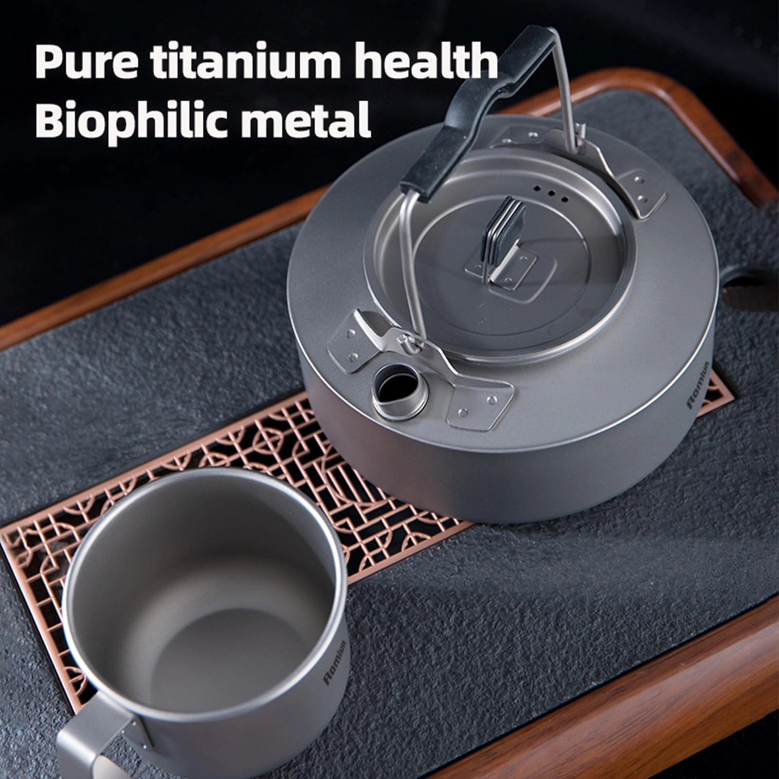 Titanium Kettle - 600ml 1L 1000ml 260ml