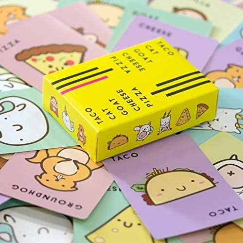 Taco Cat Goat Cheese Pizza - Card Game (Arabic/English)