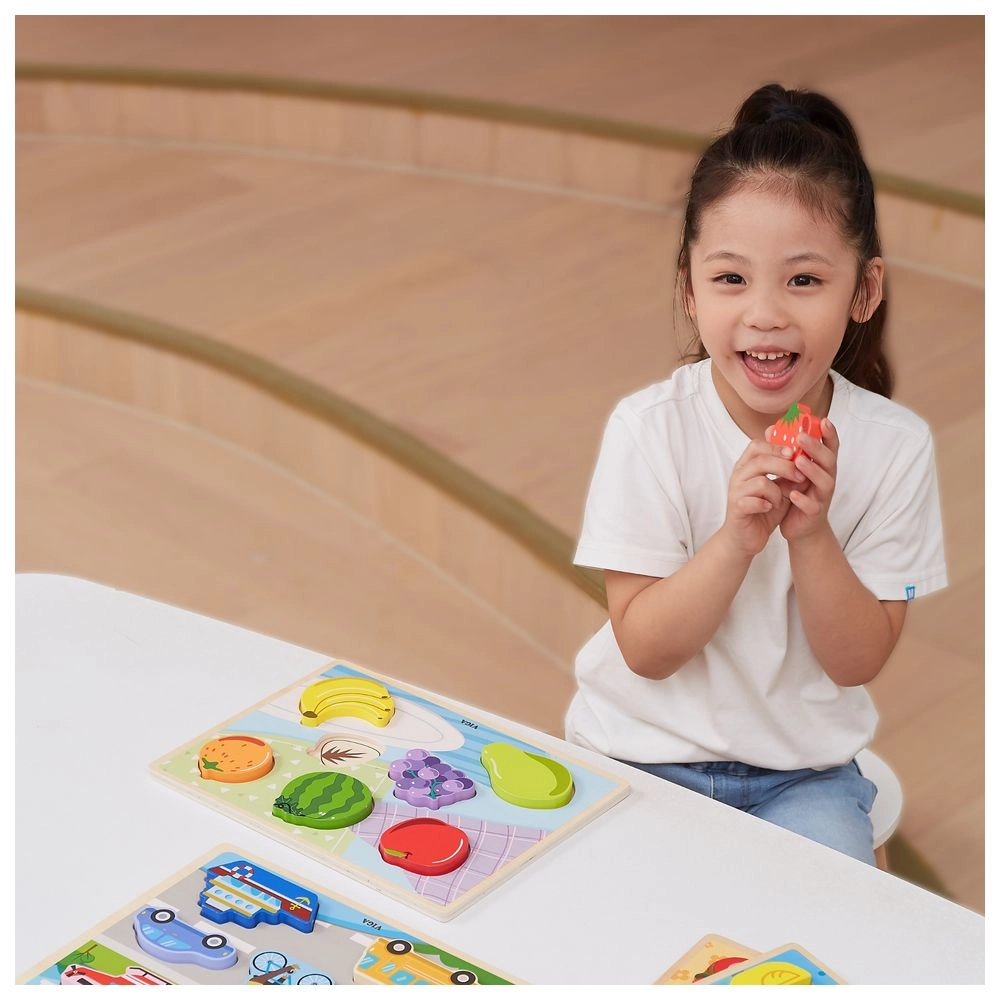 Fruits Block Puzzle - Suitable for 18 months and above 7 pieces