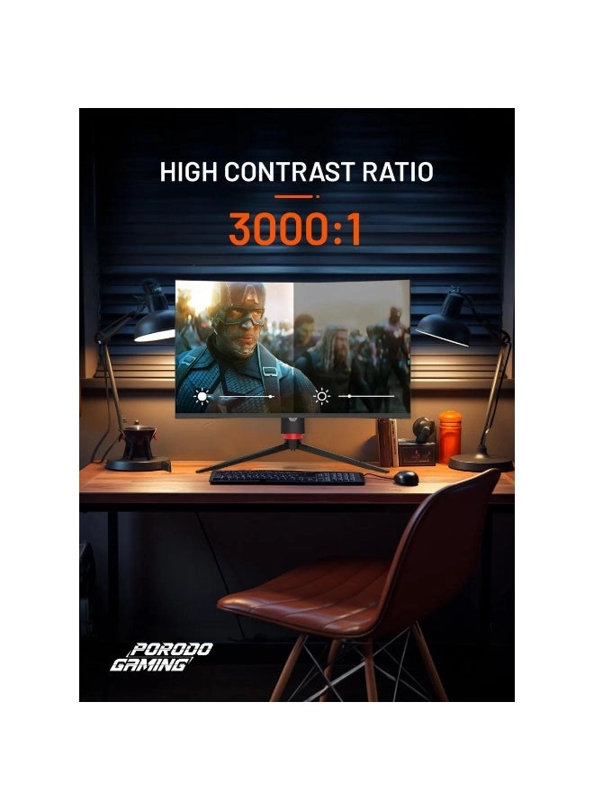 Curved Monitor - 27” 1920×1080