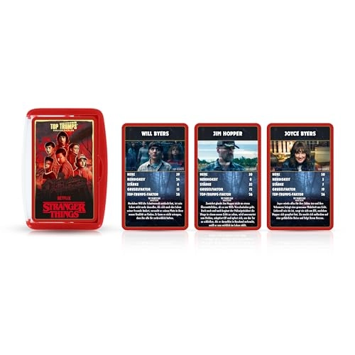 Top Trumps Collectables Stranger Things - Card Game (German)