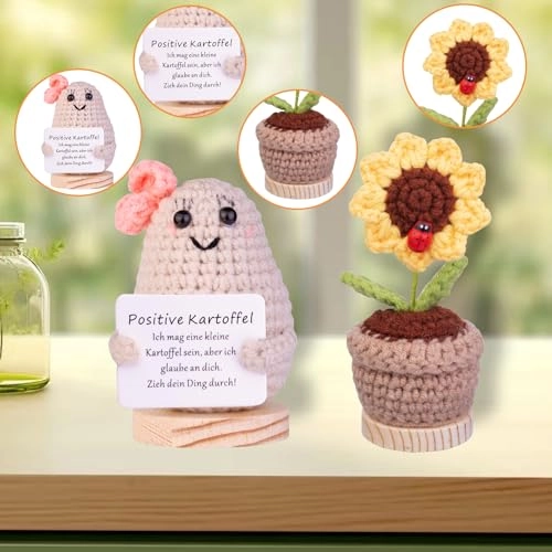 Mini Funny Positive Potato - Fabric Pack