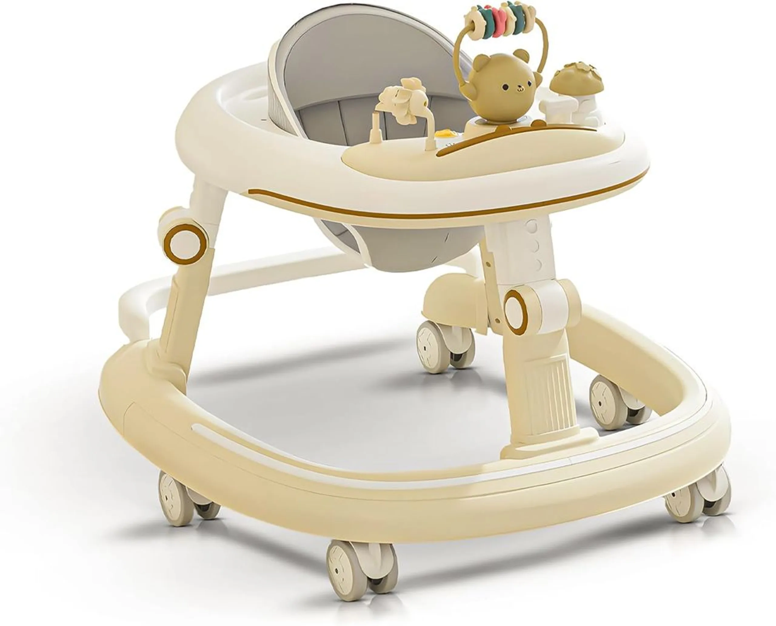 Petalia Pro - 2-in-1 Baby Walker 5-Level Adjustable Height