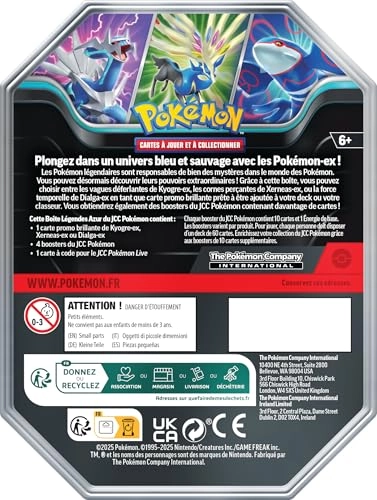 Azure Legends Box - Xerneas-ex - 4 Booster Packs 1 Shiny Promo Card