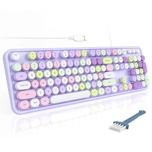 Computer Keyboard - 104 KEYS LAYOUT Wired/Wireless