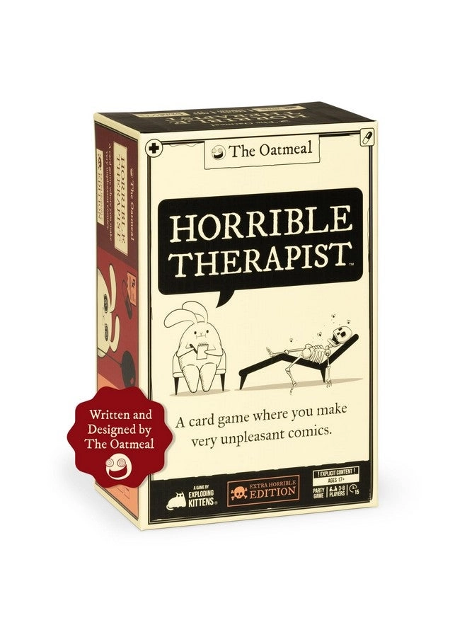 Exploding Kittens Horrible Therapist: Extra Horrible Edition - Card Game
