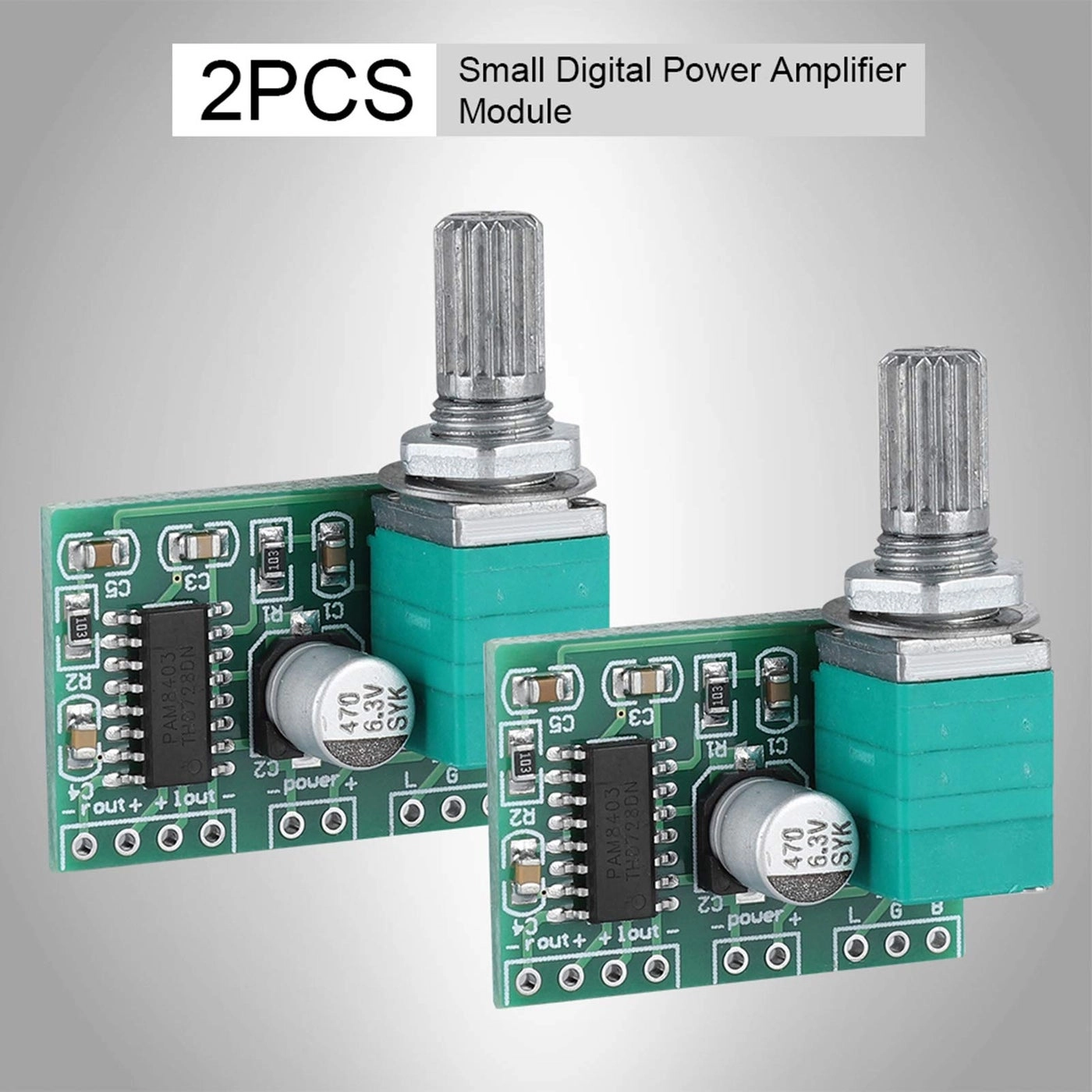 PAM8403 - Mini 5V Set of 2