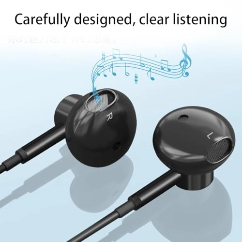 USB C Headphones Wired Earbud