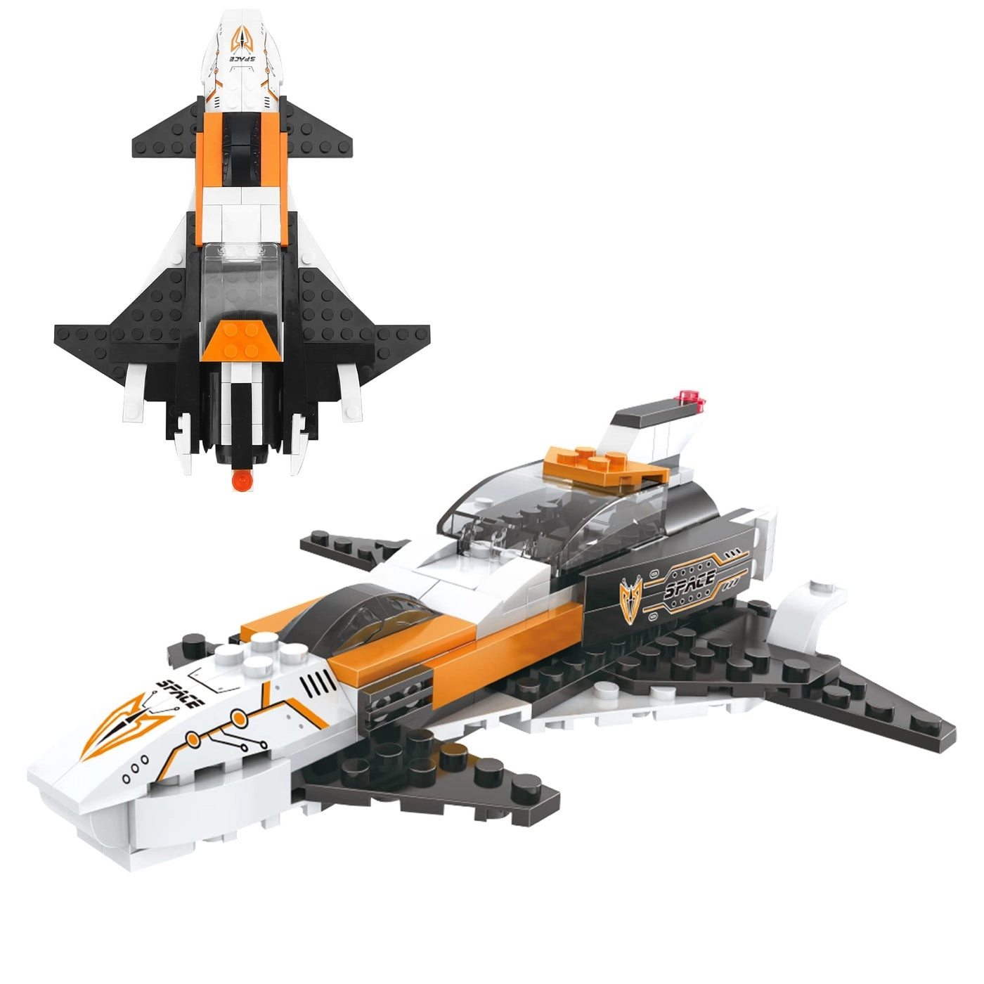 Space Ship Building Sets - Space 168 pcs
