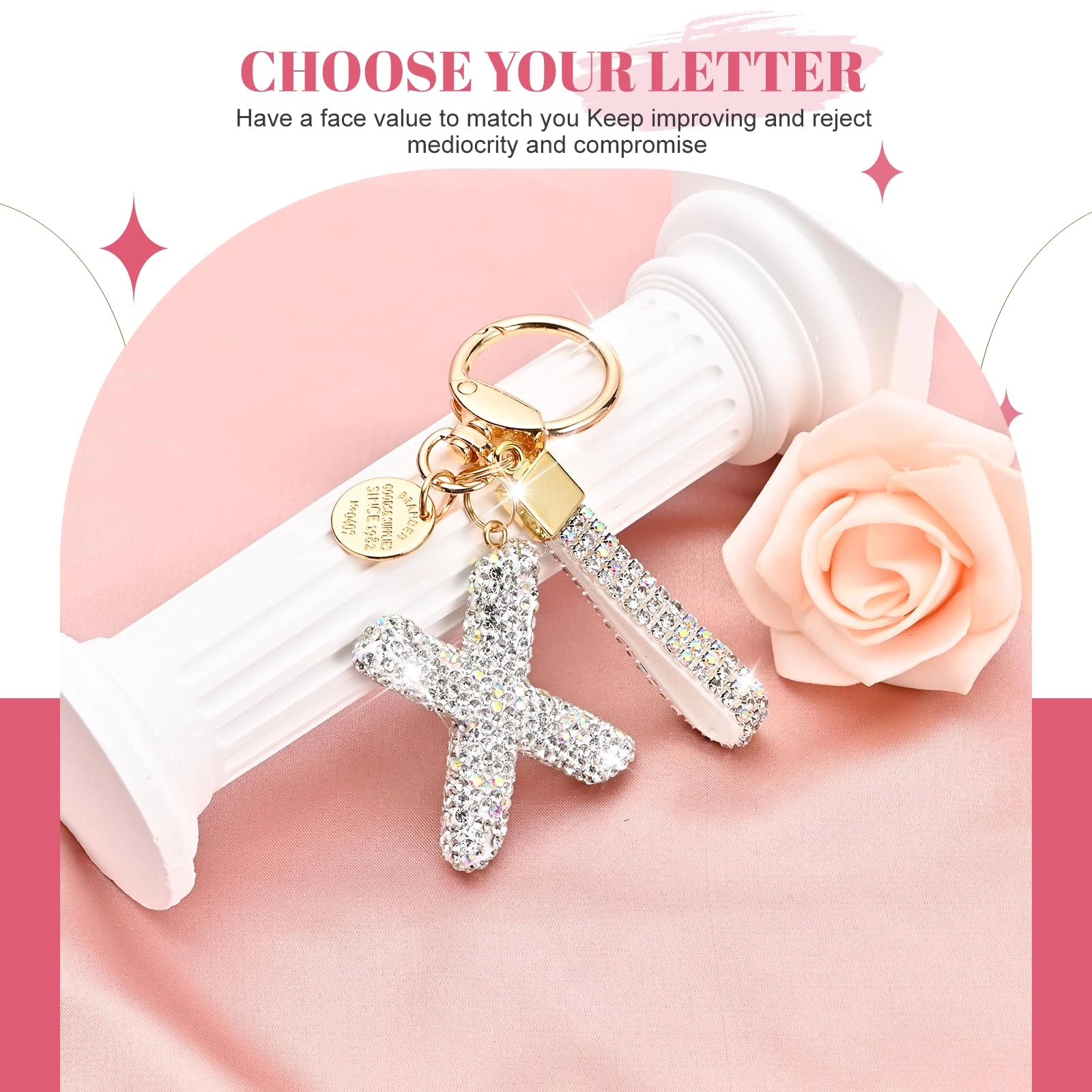 Initial Letter Keychain