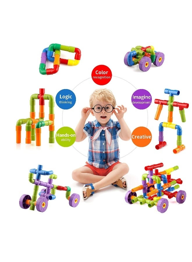 Pipe Tube Building Kit - 72 pcs