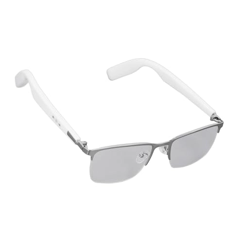 Bluetooth Glasses - IP67 TR90 White Silver