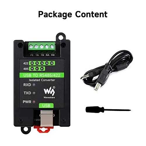 USB to RS485/422 Isolated Converter - FT232RL SP485EEN Wall-Mount Rail-Mount