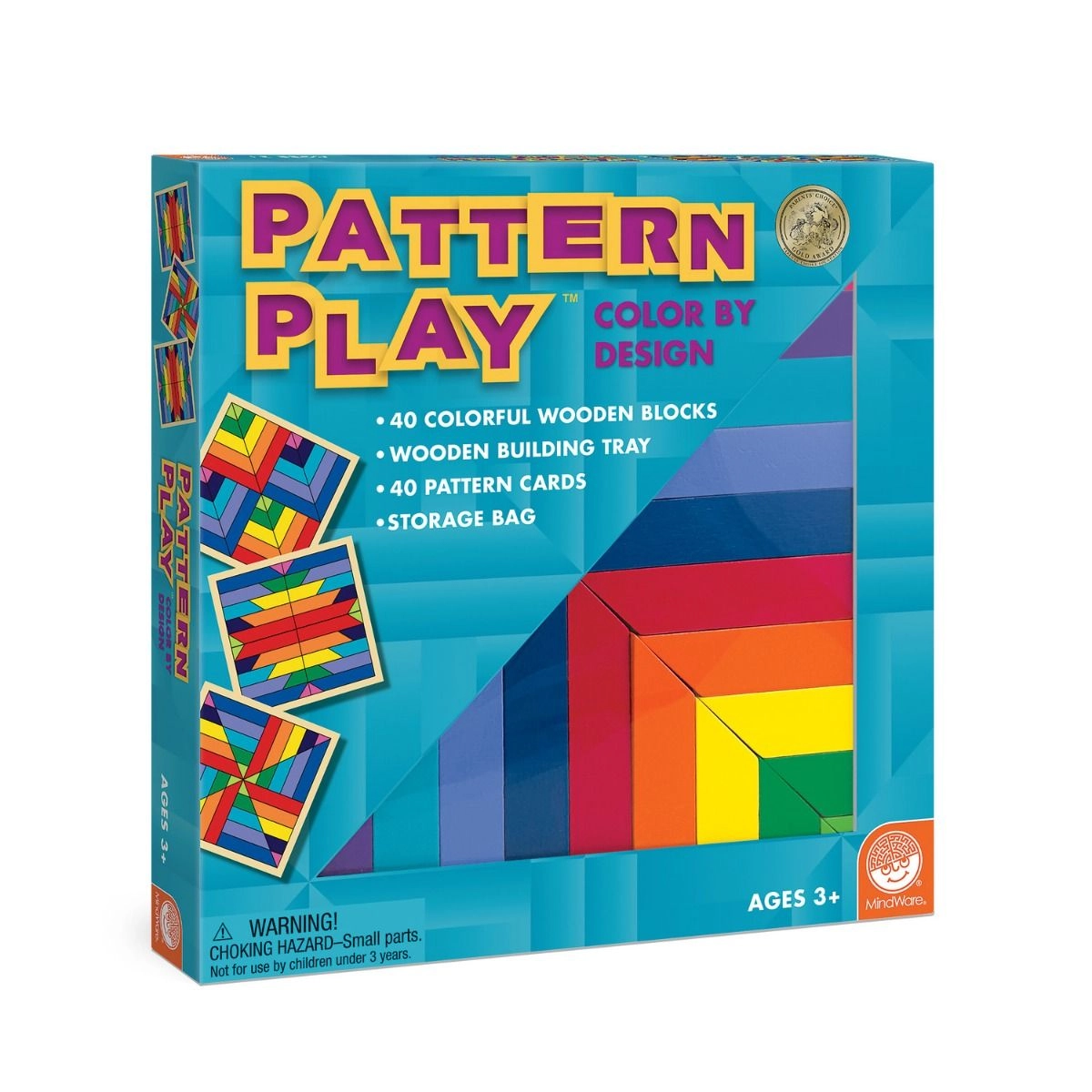 MindWare Pattern Play - 3 + 40 pieces