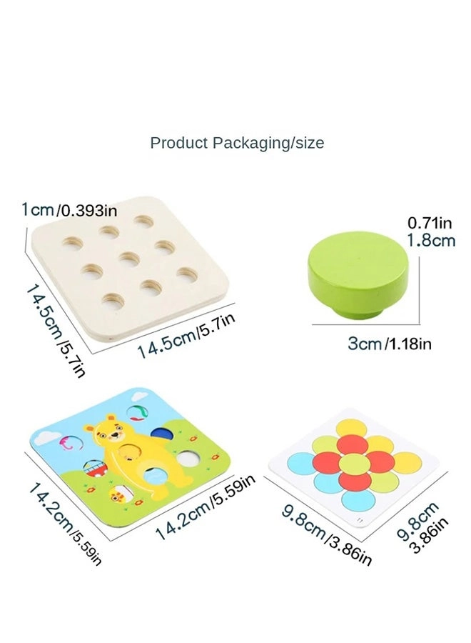 Mushroom Nail Building Set - 3+