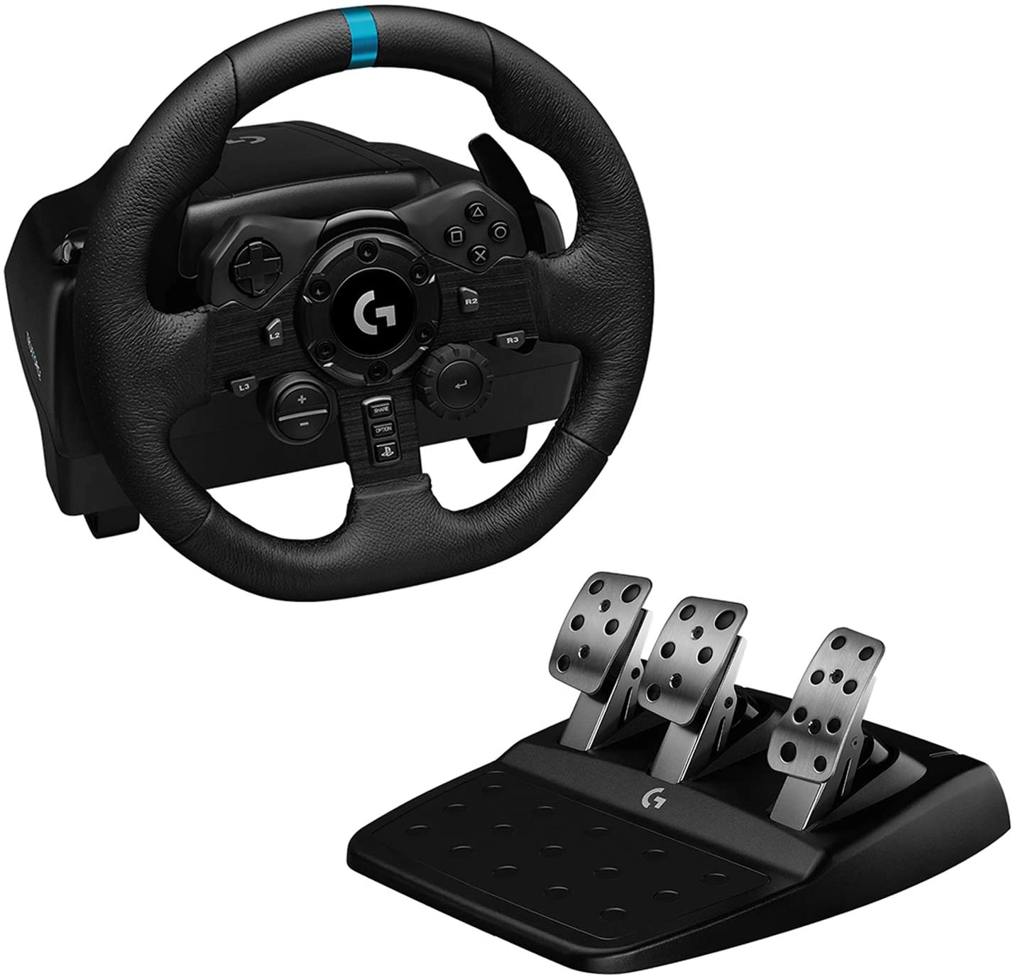 ZHK ELECTRONICS G923 Racing Wheel & Pedals - PS5/PS4/PC